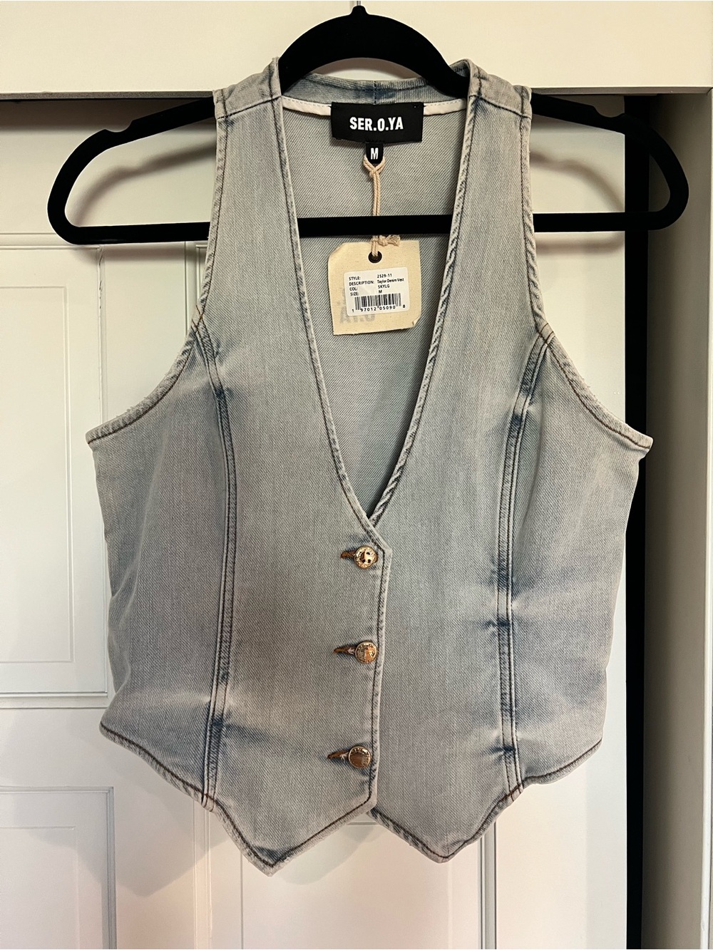 Seroya denim vest